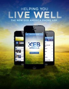 Helping you live well. The GEB America Phone app.