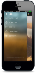 GEB TV Network App look